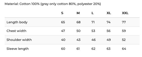 T-shirt à manches longues personnalisé géant