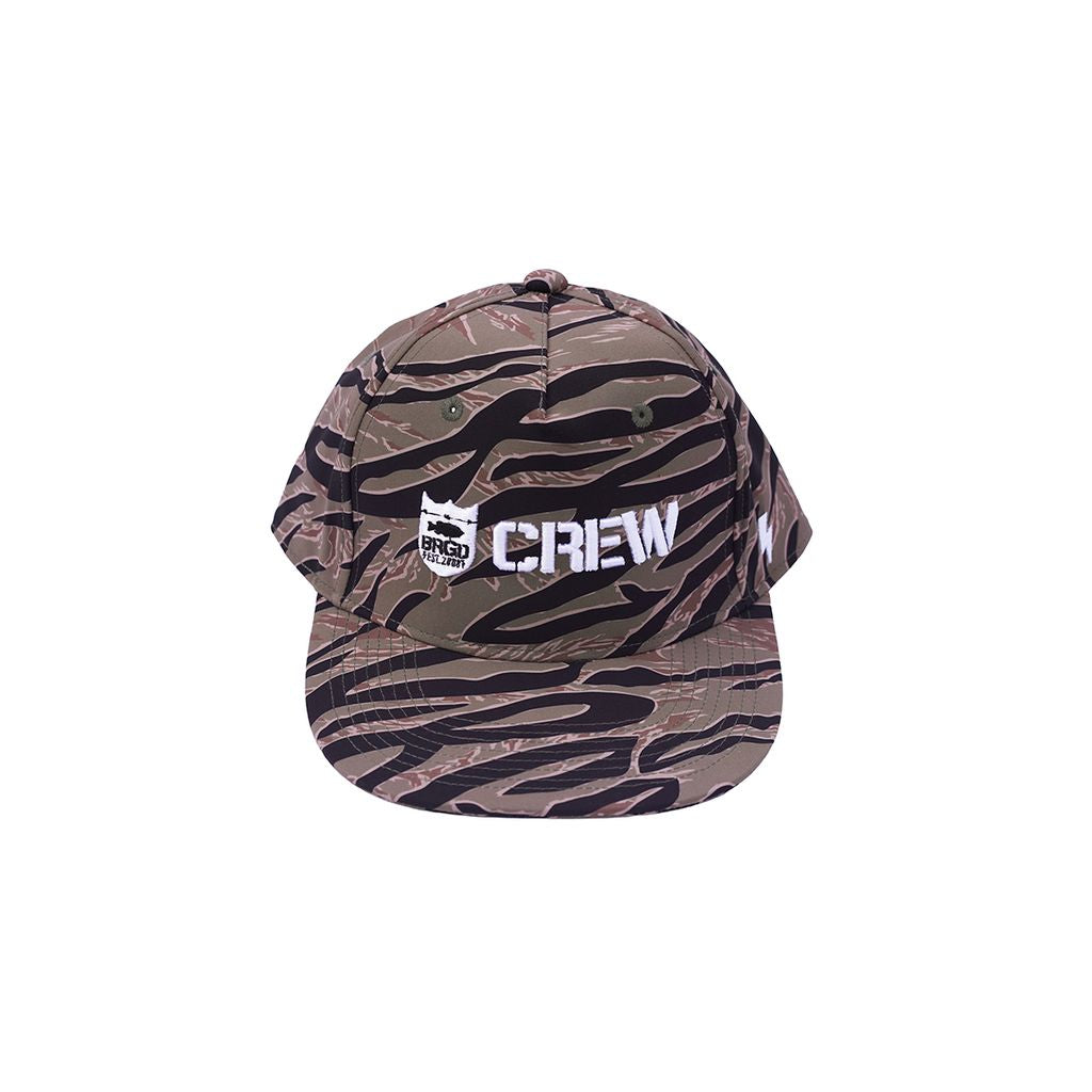 Bass Brigade Shield Crew Snapback Hat