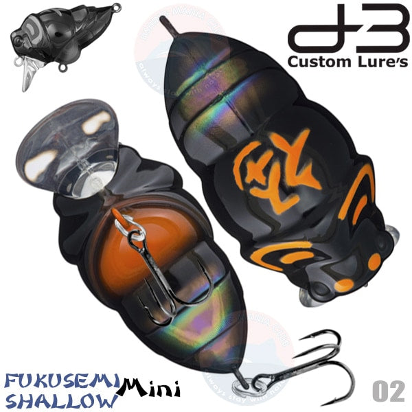 D-3 Custom Fukusemi Shallow Mini