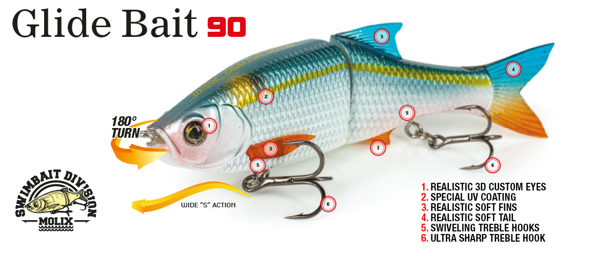 Molix Glide Bait 90 SS