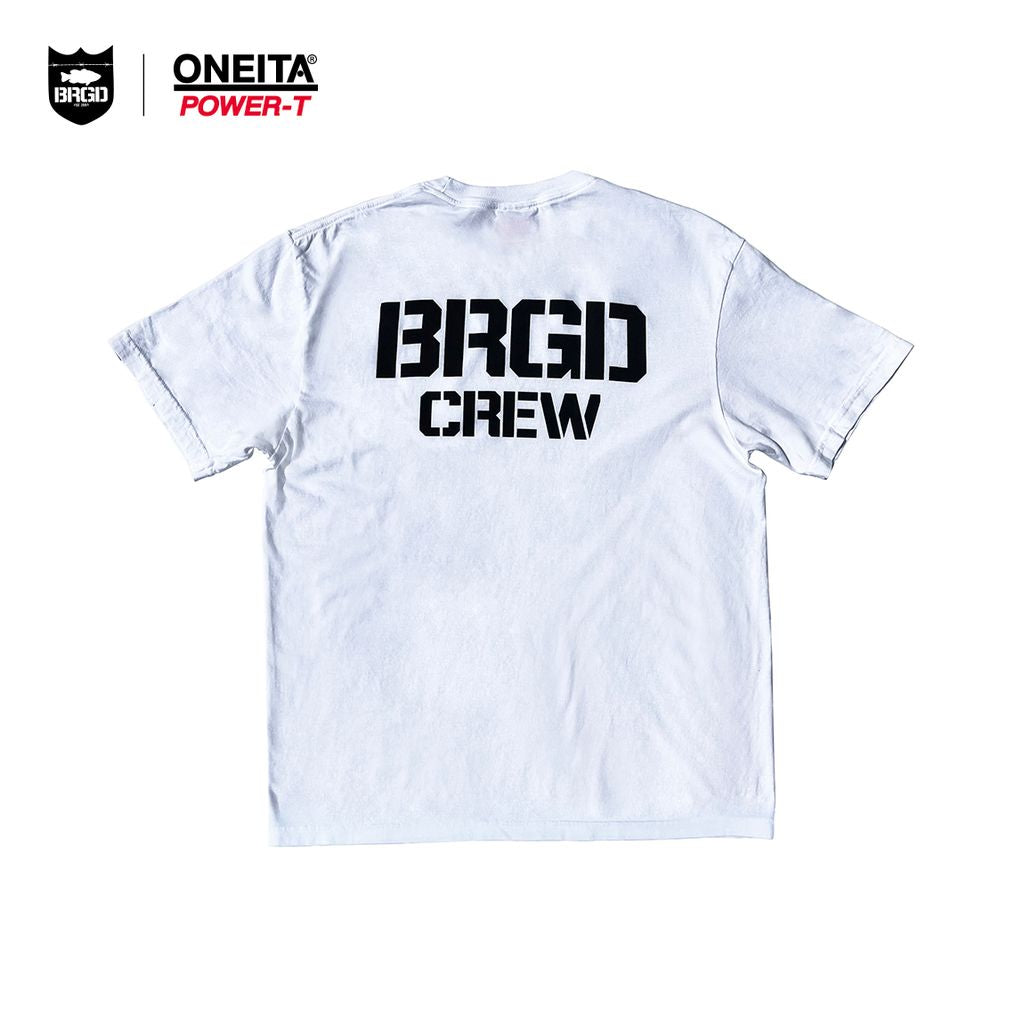 Oneita x Bass Brigade BRGD Crew Pigment Tee