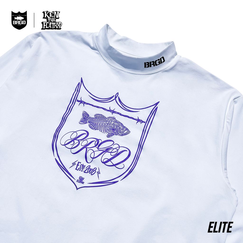 KTF x Bass Brigade Mock Neck Elite Dry L/S Tee