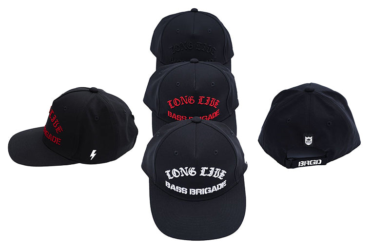 Bass Brigade Long Live BRGD Elite Weatherproof Snapback Hat