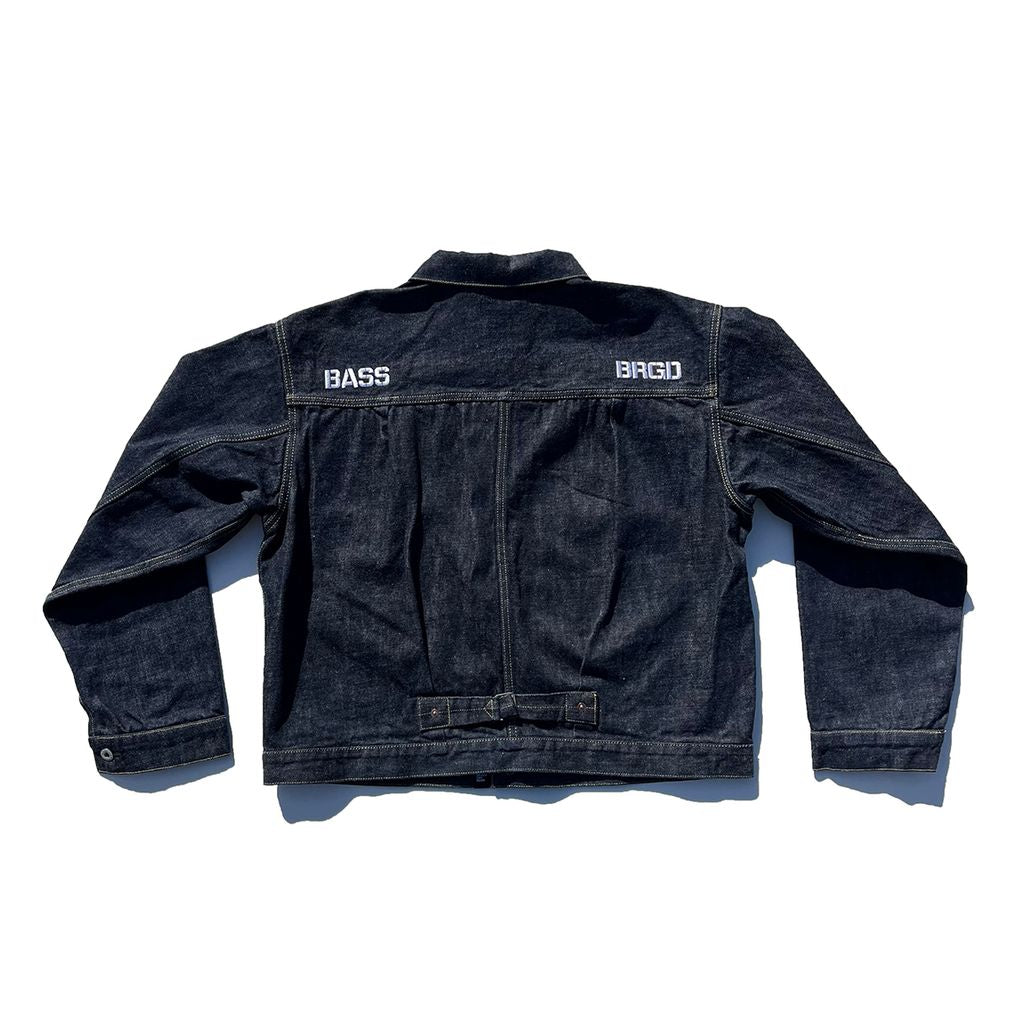 Bass Brigade BRGD Selvedge Denim Jacket WW II Model Indigo