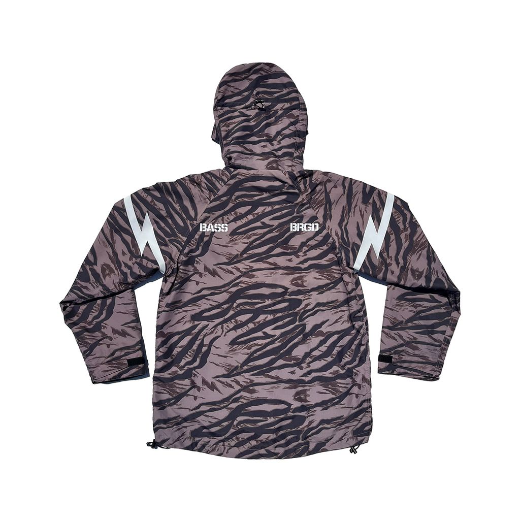 Bass Brigade BRGD Tiger Stripe Camo Mountain Jacket