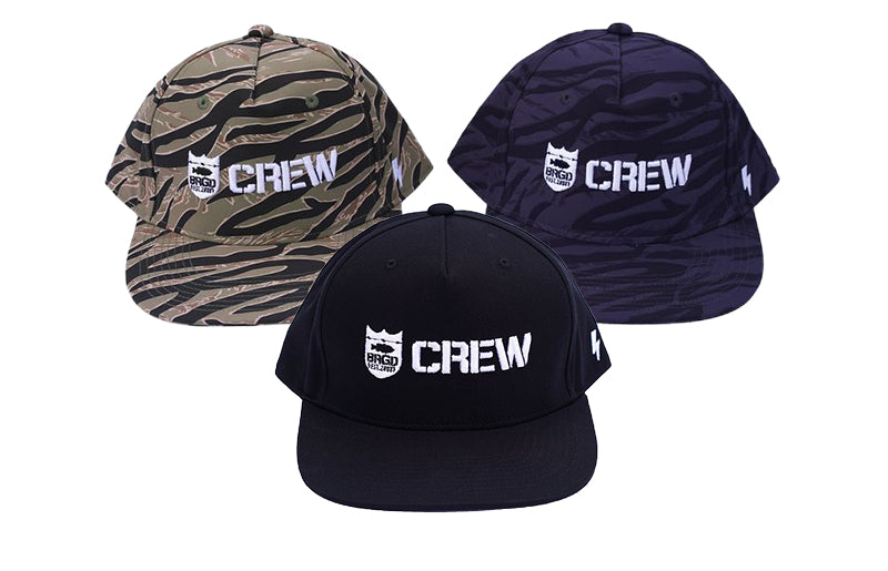 Bass Brigade Shield Crew Snapback Hat
