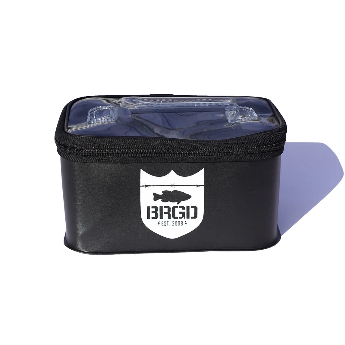 Bass Brigade Shield Logo Tackle Case Black