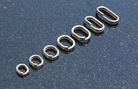 Studio Composite Oval Wire Split Ring