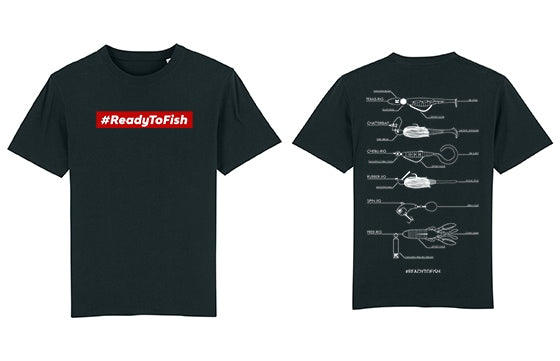 T-Shirt ReadyToFish Black