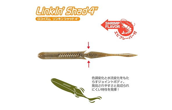 Tiemco Linkin' Shad 4