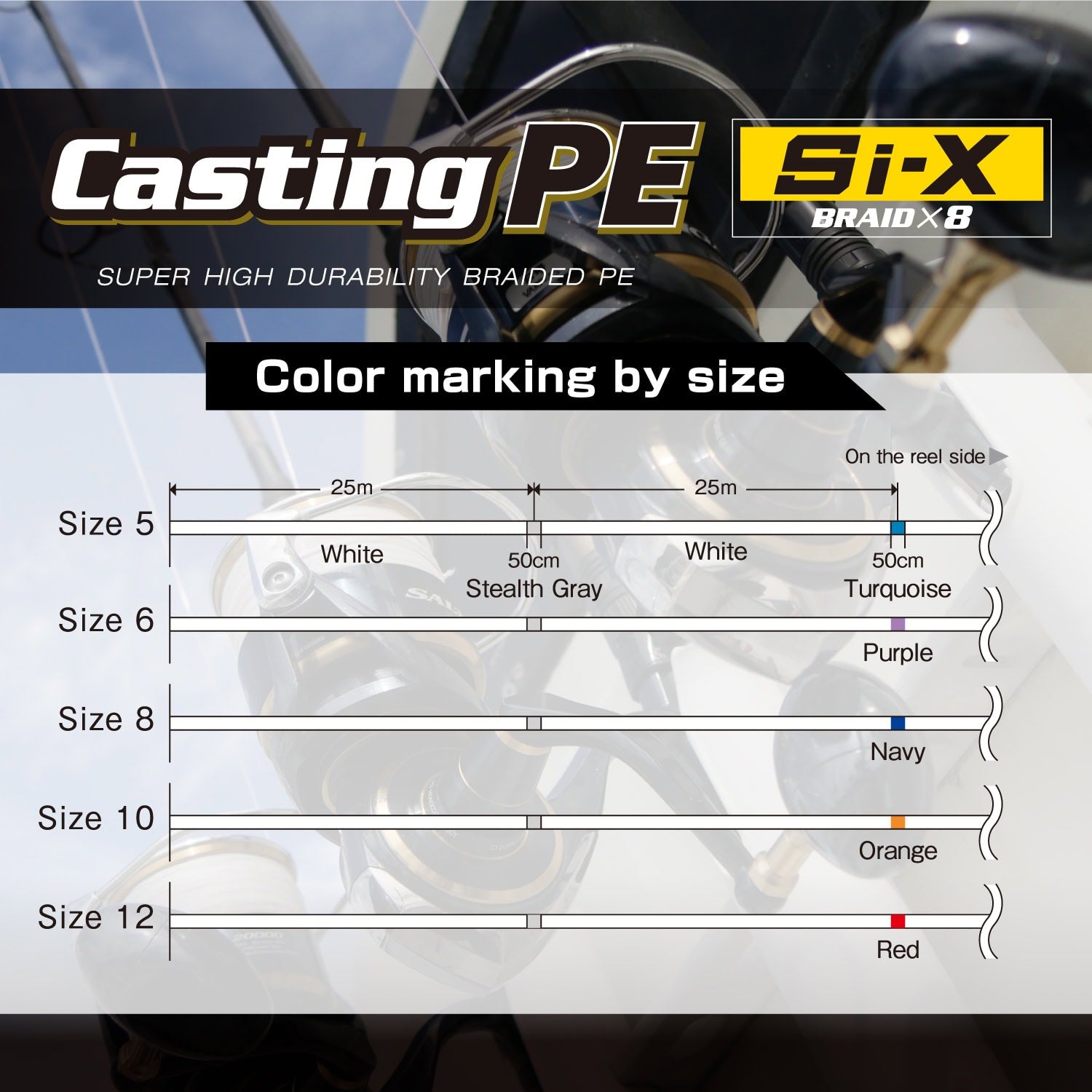 Varivas Avani Casting PE Si-X x8
