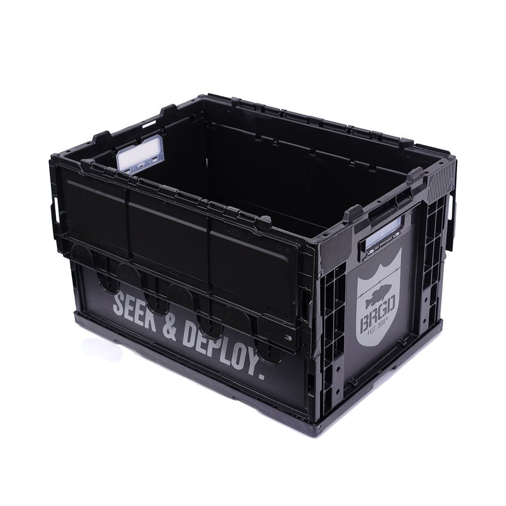 Bass Brigade Folding Container 50L Black/Charcoal
