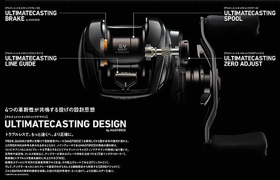 Daiwa '24 Steez SV TW 100 (right)