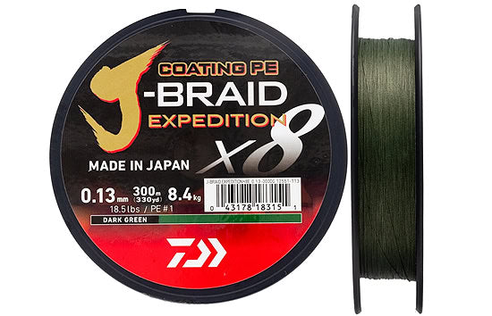Daiwa J-Braid Expedition x8