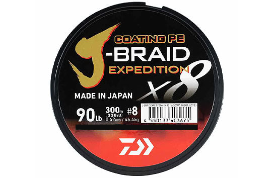 Daiwa J-Braid Expedition x8