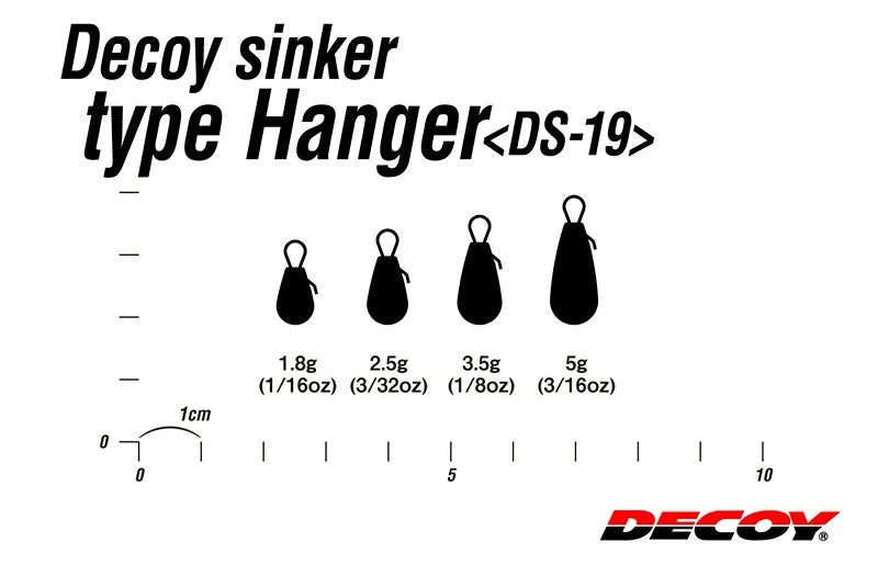 Decoy Sinker Type Hanger DS-19