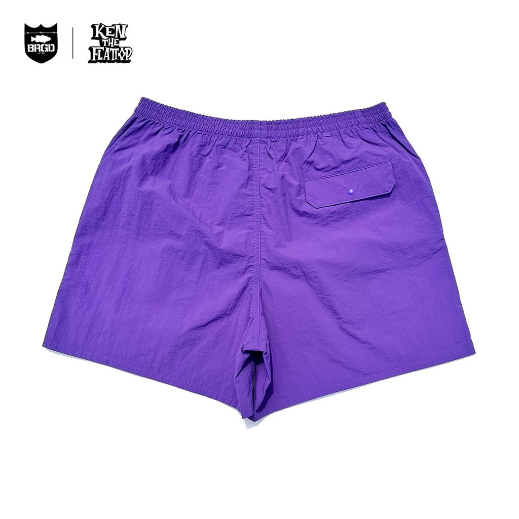 KTF x Bass Brigade Embroidery Nylon Shorts