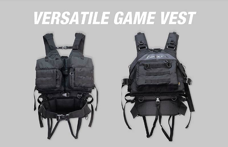 JACKALL Versatile Game Vest ブラック Jackall Versatile Game Vest