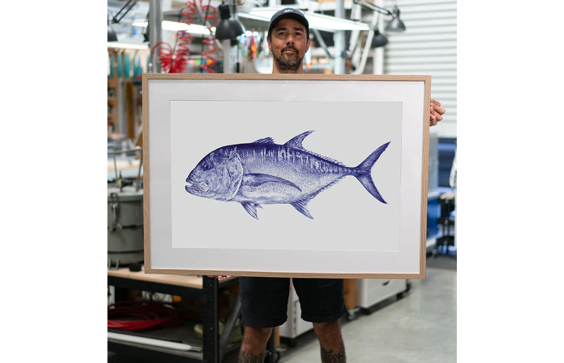 Malosi Fine Art Print - Giant Trevally