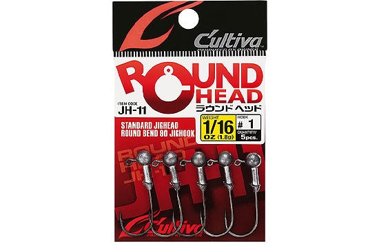 Owner JH-11 Round Jig Head
