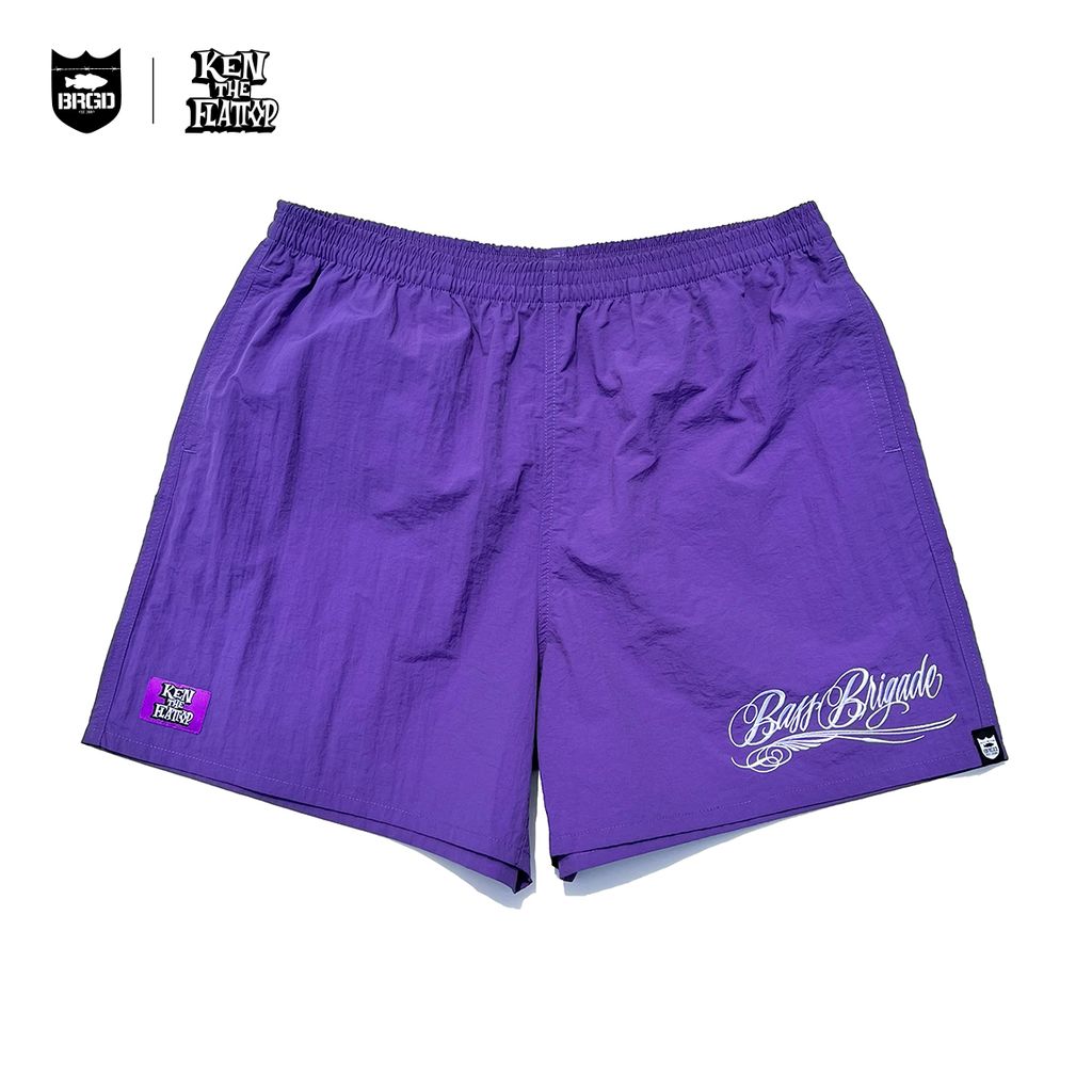 KTF x Bass Brigade Embroidery Nylon Shorts