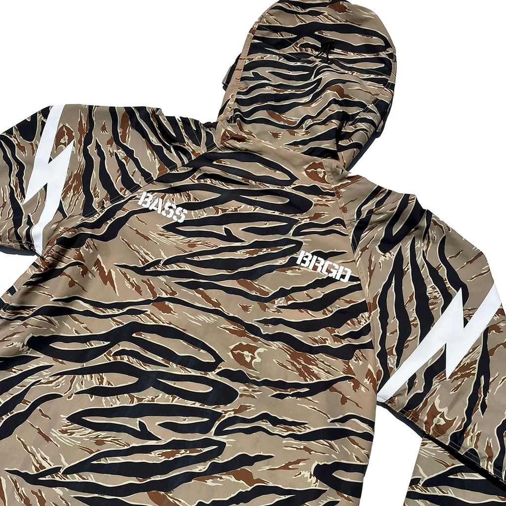 Bass Brigade BRGD Tiger Stripe Camo Mountain Jacket