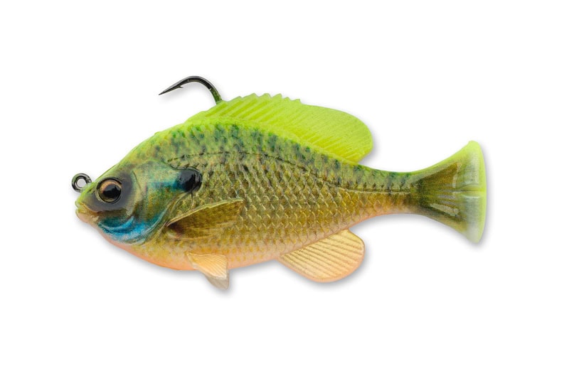 Savage Gear 3D Pulse Tail Blue Gill 3"