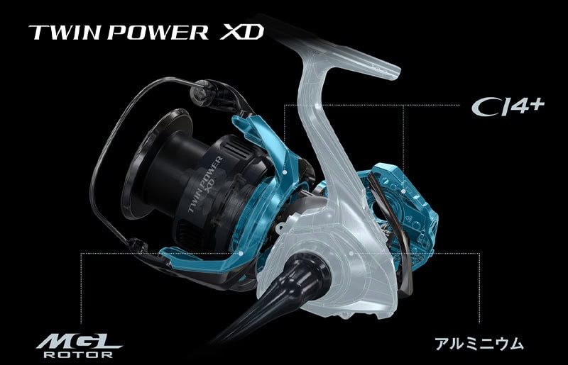 Shimano '25 Twin Power XD – Leichte High-End Salzwasserrolle