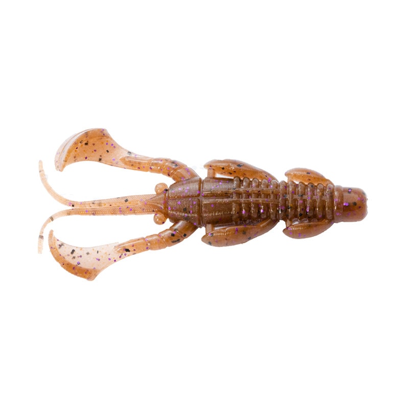 Leurre Souple Noike Smokin Dad 2.5" - Cancer Craw - 7 Pièces - Pêche Aux Carnassiers