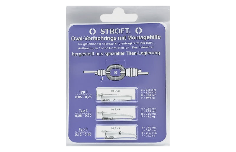 Stroft Oval-Vorfachringe