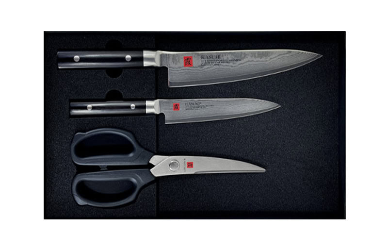 Sumikama Kasumi Damascus 3pc Set