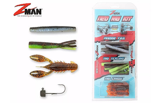 Z-Man Ned Rig Kit - Hot Colors