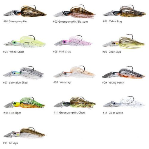 Noike Tiny Kaishin Colorchart