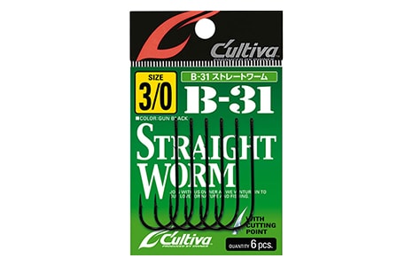 Owner B-31 Straight Worm